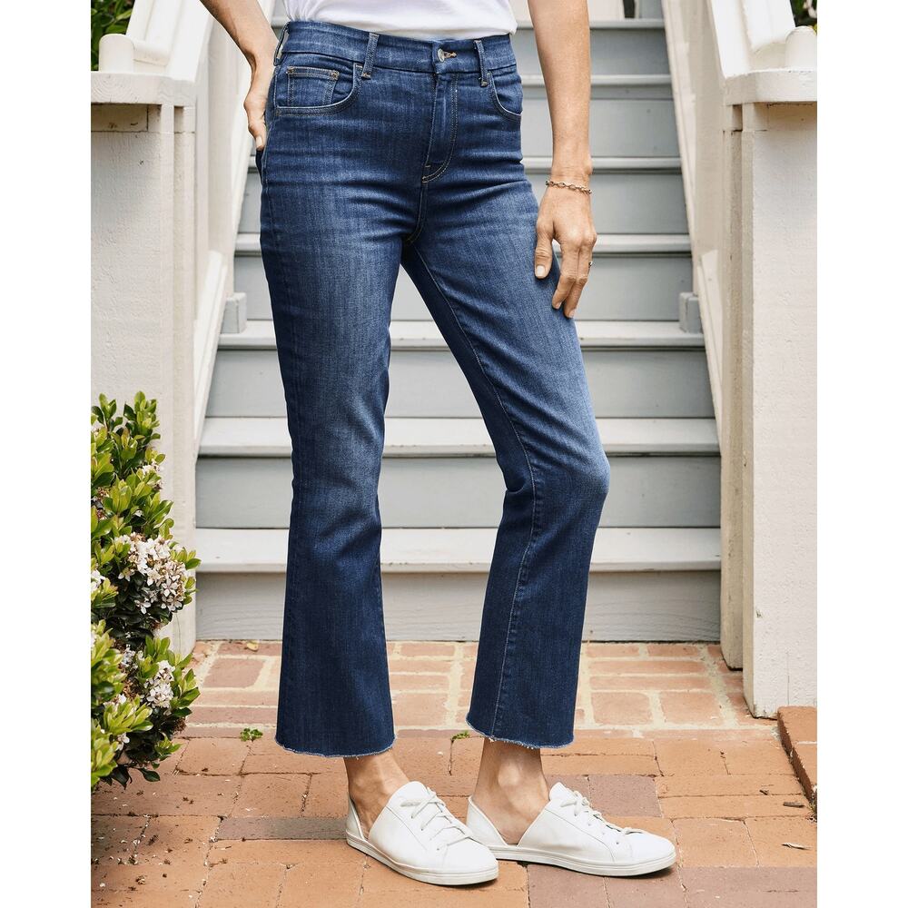 Frank & Eileen Killian Crop Flare Jeans